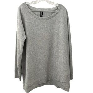 ID Ideology Grey Whisper Heather Solid Pullover Sweatshirt Size‎ 2X